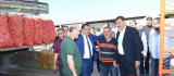 Başkan Gürkan Ve Milletvekili Tüfenkci Sebze Ve Meyve Hali'ni Ziyaret Etti