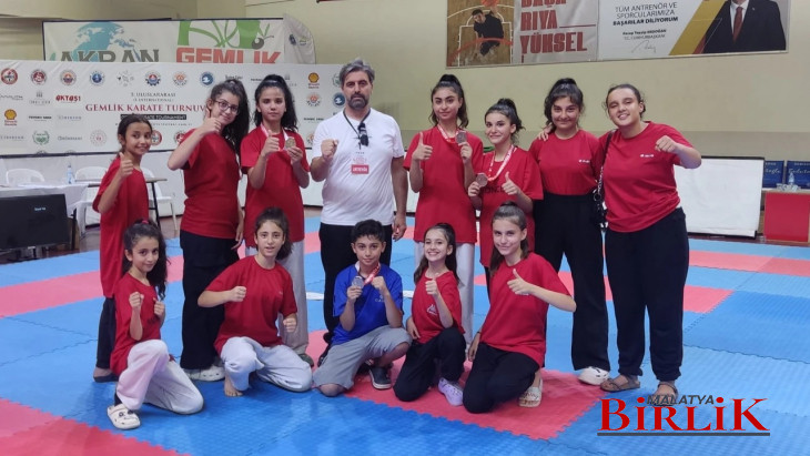 Malatya'ya Karate'de yine Uluslararası Derece